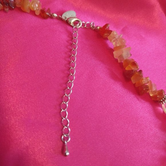 Lia Sophia Amber bead necklace - Picture 7 of 7